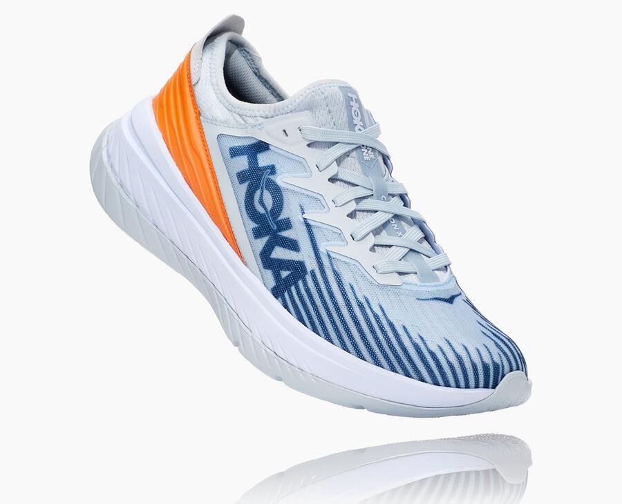 Hoka One One Tenisky Damske Biele/Modre - Carbon X-SPE - 13652-INQH